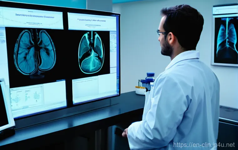 임상병리사와 방사선사 협업 - **Prompt 2: AI-Enhanced Integrated Insights**
    "An imaginative and futuristic image depicting the...